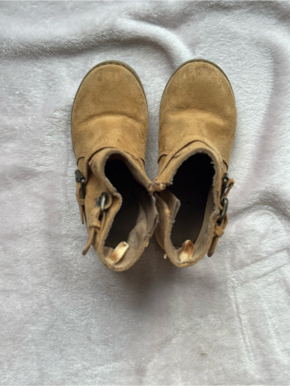 Tan Suede Ankle Boots